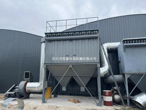 保定定兴县沙子烘干用DMC-360脉冲布袋除尘器发货